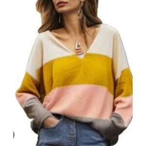 Mason and Belle striped sweater Stitch Fix super soft size XXL, NWT Cozycore